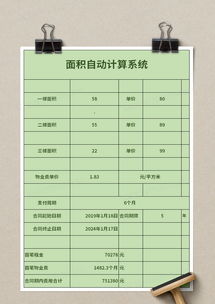 物业管理费计算 物业管理费计算